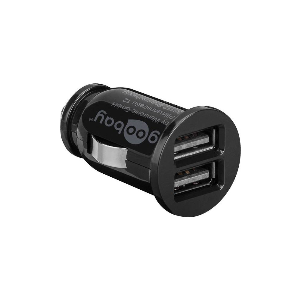 Goobay Dual USB car charger 58912 USB 2.0 port A, 3.1 A, 12 V