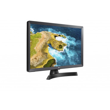 LG Monitor 24TQ510S-PZ 23.6 ", VA, HD, 1366 x 768, 16:9, 14 ms, 250 cd/m , Black, 60 Hz, HDMI ports quantity 2