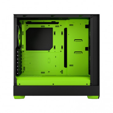 Fractal Design Pop Air RGB Green Core TG Clear Tint, ATX, mATX, Mini ITX, Power supply included No