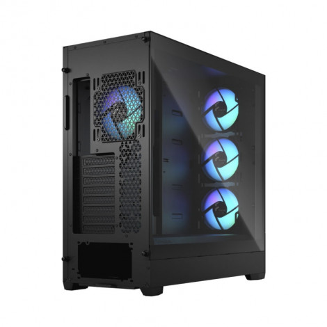 Fractal Design Pop XL Air RGB Black TG Clear Tint, E-ATX up to 280 mm, ATX , mATX, Mini ITX, Power supply included No