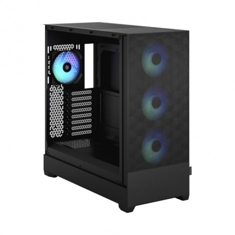 Fractal Design Pop XL Air RGB Black TG Clear Tint, E-ATX up to 280 mm, ATX , mATX, Mini ITX, Power supply included No