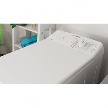 INDESIT Washing machine BTW L60400 EE/N Energy efficiency class C, Top loading, Washing capacity 6 kg, 951 RPM, Depth 60 cm, Wid