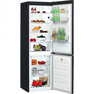 INDESIT Refrigerator LI8 S2E K Energy efficiency class E, Free standing, Combi, Height 188.9 cm, Fridge net capacity 228 L, Free