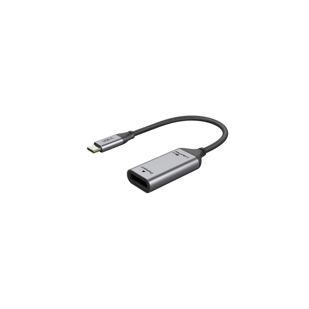 Adapteris USB-C (M) - DisplayPort (F), 4K/60Hz, su paauksuotomis jungtimis