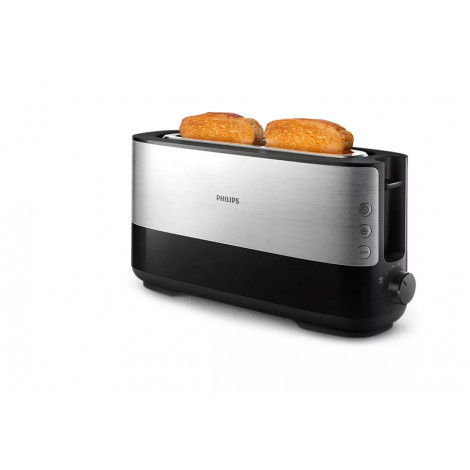 Philips Toaster HD2692/90 Viva Collection Power 950 W, Number of slots 2, Housing material Metal/Plastic, Black