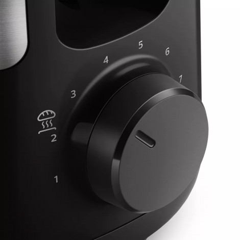 Philips Toaster HD2692/90 Viva Collection Power 950 W, Number of slots 2, Housing material Metal/Plastic, Black