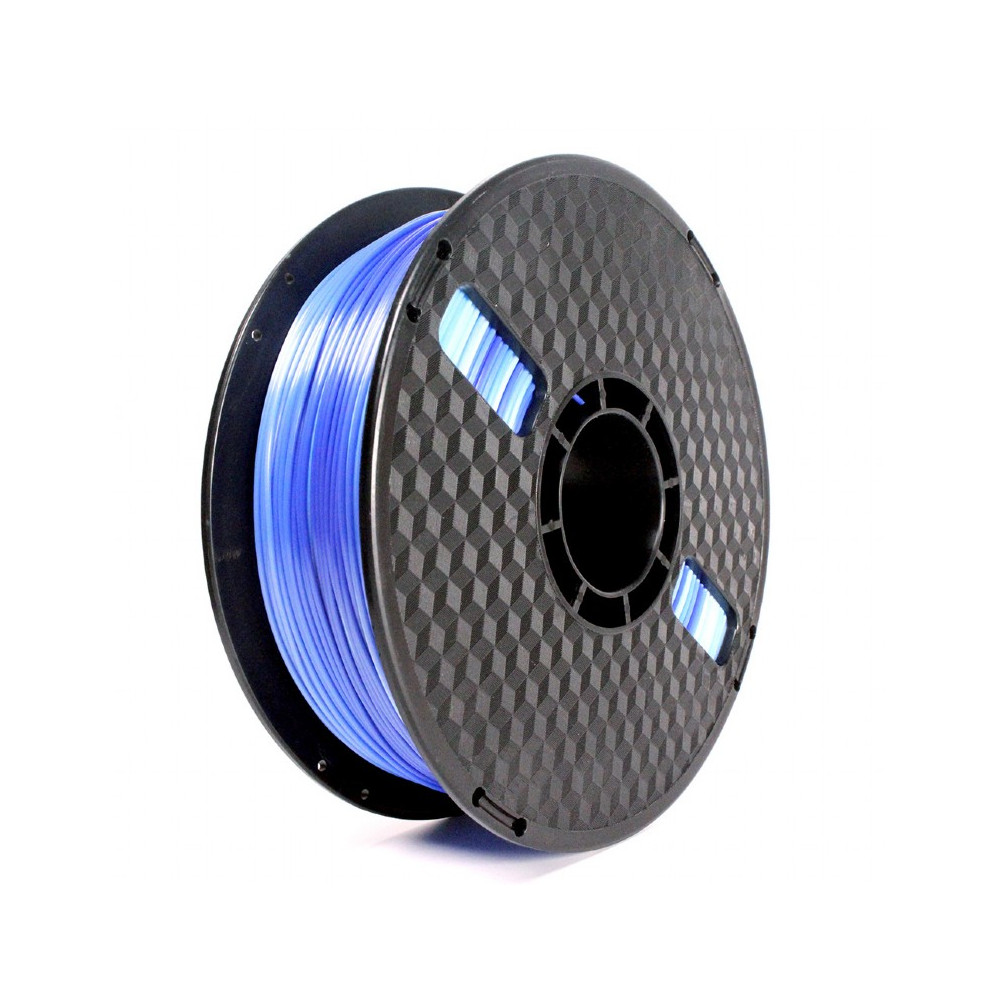 Flashforge Filament, PLA Silk Ice 3DP-PLA-SK-01-ICE 1.75 mm diameter, 1kg/spool, Ice blue + Dark blue