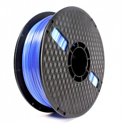 Flashforge Filament, PLA Silk Ice 3DP-PLA-SK-01-ICE 1.75 mm diameter, 1kg/spool, Ice blue + Dark blue