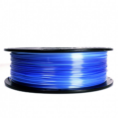 Flashforge Filament, PLA Silk Ice 3DP-PLA-SK-01-ICE 1.75 mm diameter, 1kg/spool, Ice blue + Dark blue