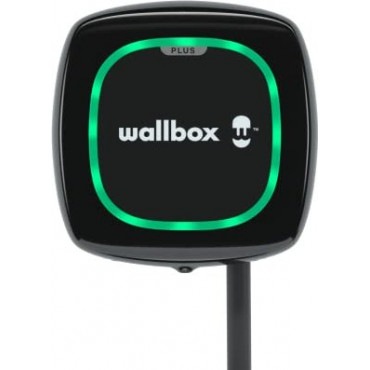 Wallbox Pulsar Plus Electric Vehicle charger, 7 meter cable Type 2, 11kW, RCD(DC Leakage) + OCPP, Black