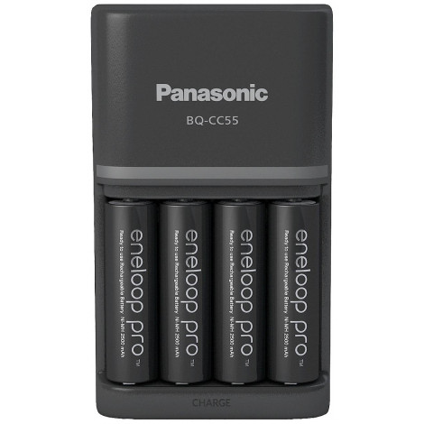 Panasonic Battery Charger ENELOOP Pro K-KJ55HCD40E, 2h, (4xAA)