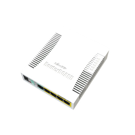 MikroTik Cloud Router Switch RB260GSP 1000 Mbit/s, Ethernet LAN (RJ-45) ports 5, Desktop