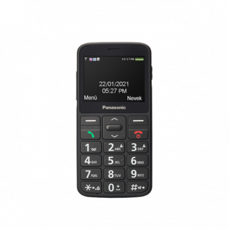 Panasonic KX-TU160 Easy Use Mobile Phone Black, 2.4 ", TFT-LCD, 240 x 320, USB version USB-C, Built-in camera, Main camera 0.3 M