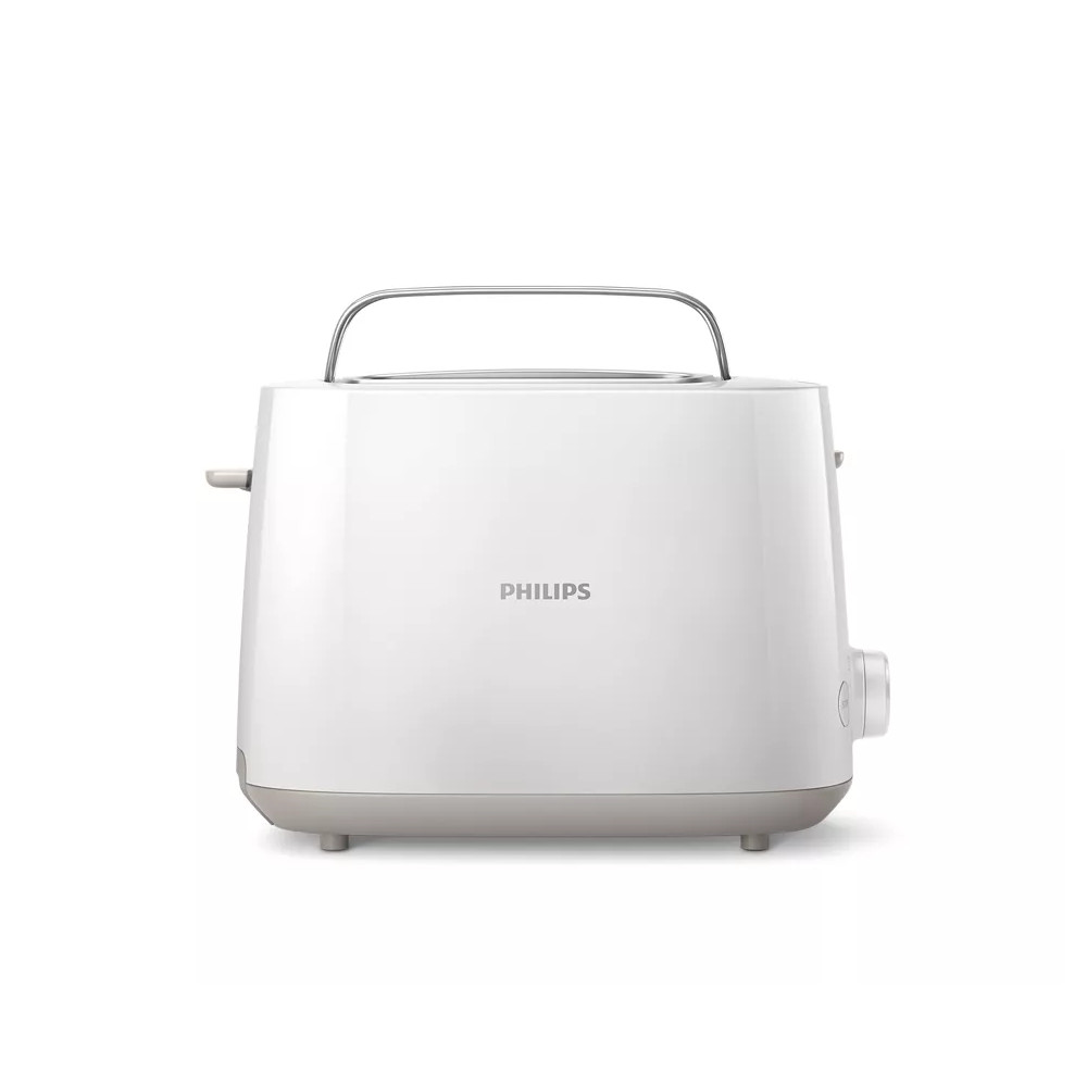 Philips Toaster HD2581/00 Daily Collection Power 760-900 W, Number of slots 2, Housing material Plastic, White