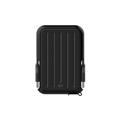 Silicon Power Portable Hard Drive ARMOR A66 2000 GB, USB 3.2 Gen1, Black