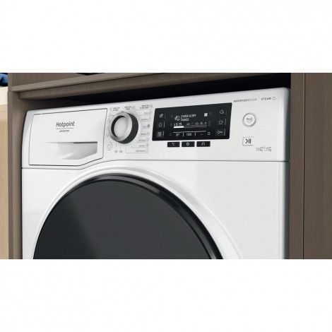 Hotpoint Washing Machine With Dryer NDD 11725 DA EE Energy efficiency class E, Front loading, Washing capacity 11 kg, 1551 RPM, 