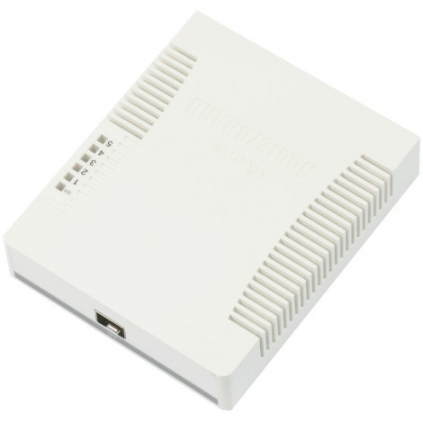 MikroTik Switch RB260GS 10/100/1000 Mbit/s, Ethernet LAN (RJ-45) ports 5, SFP ports quantity 1, Desktop, POE-in