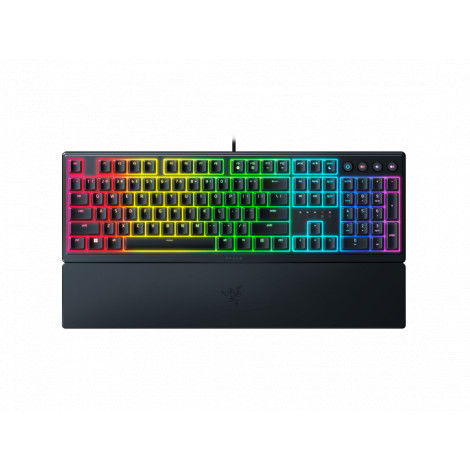 Razer Ornata V3 Gaming Keyboard, RGB LED light, US, Black, Wired, Mecha-Membrane