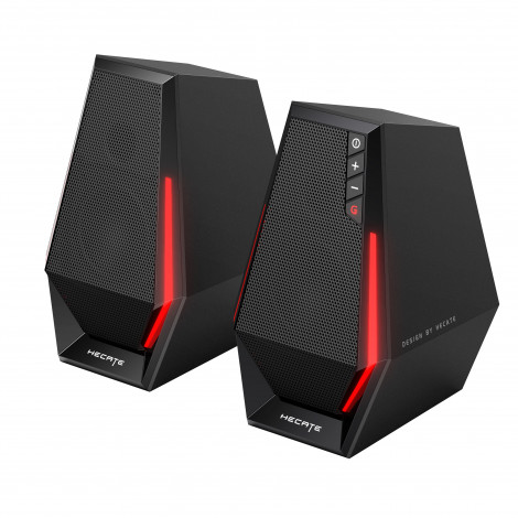Edifier Gaming Stereo Speaker G1500 Bluetooth/USB/3.5mm AUX, Bluetooth version 5.3, Wireless/Wired, Black