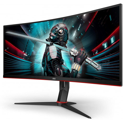 AOC Gaming Monitor CU34G2X 34 ", VA, QHD, 3440 x 1440 pixels, 21:9, 1 ms, 300 cd/m , Black