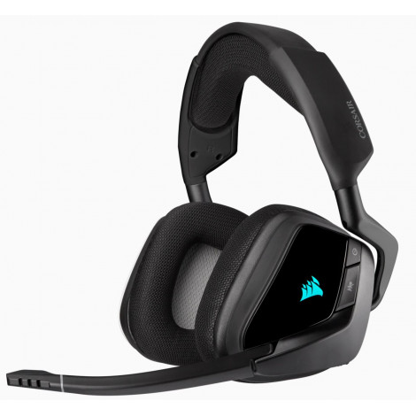 Corsair Wireless Premium Gaming Headset with 7.1 Surround Sound VOID RGB ELITE Built-in microphone, Carbon, Over-Ear