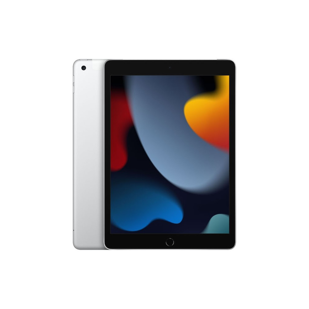 Apple iPad 10.2" 9th Gen Silver, Retina IPS LCD, A13 Bionic, 3 GB, 256 GB, 4G, Wi-Fi, 12 MP, 8 MP, Bluetooth, 4.2, iPadOS, 15, 1