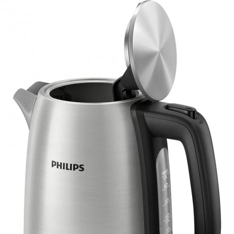 Philips Kettle HD9353/90 Viva Collection Electric, 1740-2060 W, 1.7 L, Stainless steel, 360 rotational base, Stainless steel