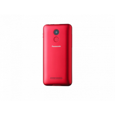 Panasonic KX-TU155EXBN Red, 2.4 ", TFT-LCD, microSD/microSDHC MB, USB version micro USB, Built-in camera, Main camera 0.3 MP, 32