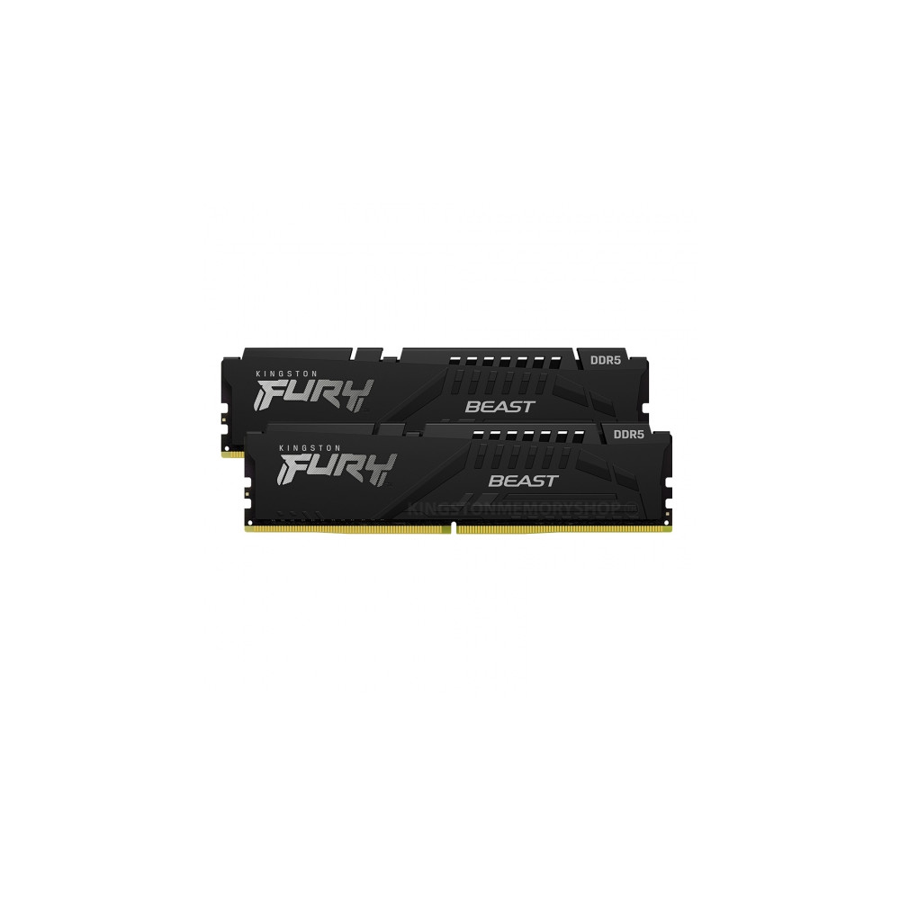 Kingston Fury Beast 32 Kit (16GBx2) GB, DDR5, 5200 MHz, PC/server, Registered No, ECC No, 2x16 GB