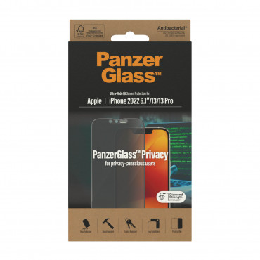 PanzerGlass Apple iPhone 14/13/13 Pro UWF Privacy AB