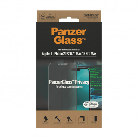 PanzerGlass Apple iPhone 14 Plus/13 Pro Max UWF Privacy AB