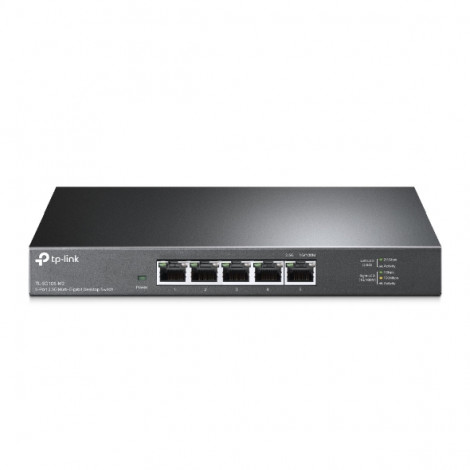 TP-LINK 5-Port 2.5G Desktop Switch TL-SG105-M2 Unmanaged, Desktop, Power supply type External, Ethernet LAN (RJ-45) ports 5