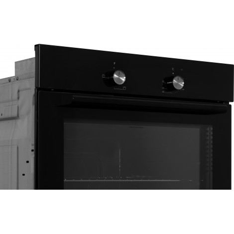 Simfer Oven 8004AERSP 62 L, 4 (0+3) Function, Easy to Clean, Mechanical control, Height 60 cm, Width 60 cm, Black