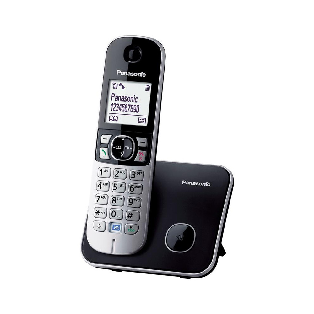 Panasonic Cordless phone KX-TG6811FXM Metallic Grey, Caller ID, 1.8 inch LCD 120 Channels One Touch Eco Mode Power Back-Up Opera