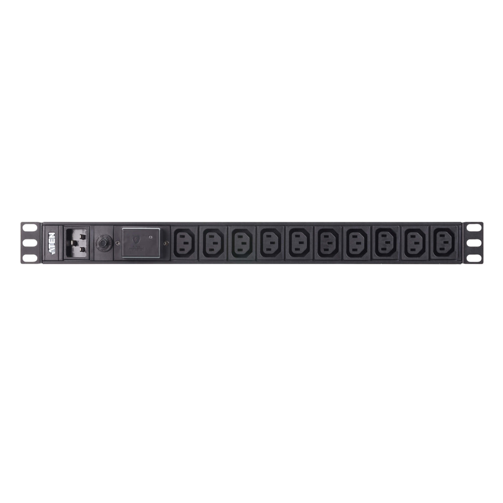 Aten PE0210SG Basic 1U PDU with surge protection