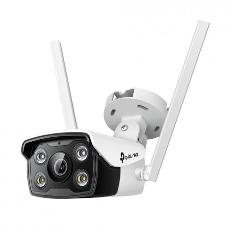 TP-LINK VIGI 4MP Outdoor Full-Color Wi-Fi Network Camera VIGI C340-W Bullet, 4 MP, 4 mm, IP66, H.265+/H.265/H.264+/H.264, MicroS