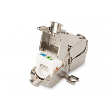 Digitus DN-93909 Field Termination Coupler CAT 6A, 500 MHz for AWG 22-26, fully shielded, keyst. design, 26x35x80