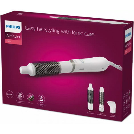 Philips Hair Styler BHA303/00 3000 Series Ion conditioning, Number of heating levels 3, 800 W, White