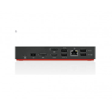 Universal USB USB-C Dock (Max displays: 3/Max resolution: 4K/60Hz/Supports: 2x4K/60Hz/1xEthernet LAN (RJ-45)/2xDP 1.4/1xHDMI 2.0