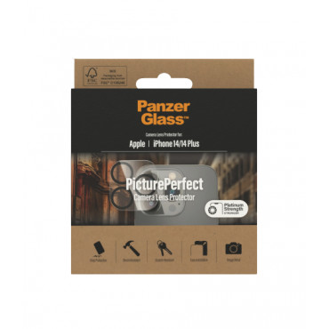 PanzerGlass Camera Lens Protection PicturePerfect Apple, iPhone 14/14 Plus, Glass, Transparent