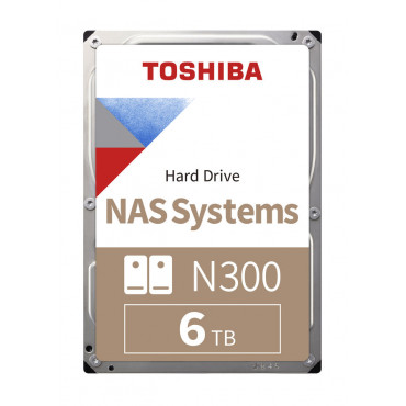 TOSHIBA N300 NAS HDD 6TB...