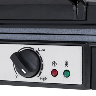 Adler Waffle Maker AD 3049 1200 W, Number of pastry 4, Belgium, Black