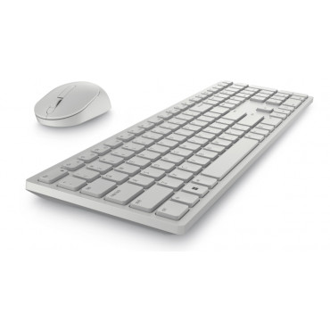 Dell Keyboard and Mouse KM5221W Pro Wireless, US, 2.4 GHz, White