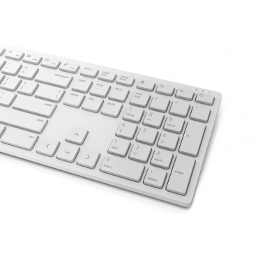 Dell Keyboard and Mouse KM5221W Pro Wireless, RU, 2.4 GHz, White