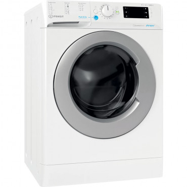 INDESIT Washing machine with Dryer BDE 86435 9EWS EU Energy efficiency class D, Front loading, Washing capacity 8 kg, 1400 RPM,