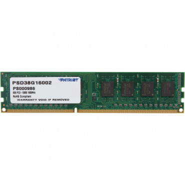 PATRIOT DDR3 SL 8GB 1600MHZ...