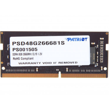 PATRIOT DDR4 SL 8GB 2666MHZ...