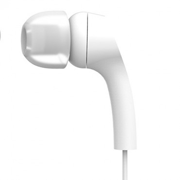 Koss KEB9iW SBS Headphones, In-Ear, Wired, Microphone, White