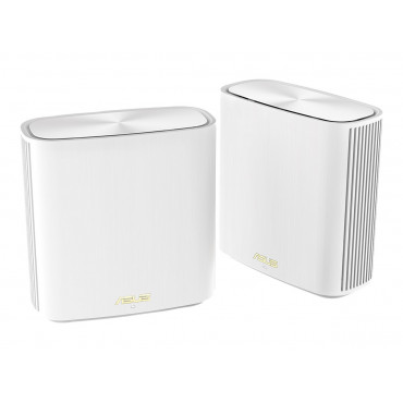 Asus AX5400 Dual-Band Mesh WiFi 6 System ZenWiFi XD6S (2-Pack) 802.11ax, 574+4804 Mbit/s, 10/100/1000 Mbit/s, Ethernet LAN (RJ-4