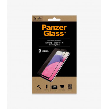 PanzerGlass Samsung Galaxy A33 5G Case Friendly, Black